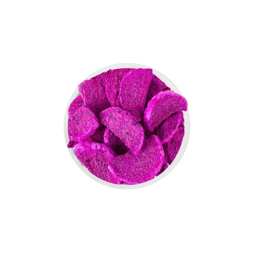 Dokuru Original Mor Ejder Meyvesi Atıştırmalık Meyve Cipsi 30 gr