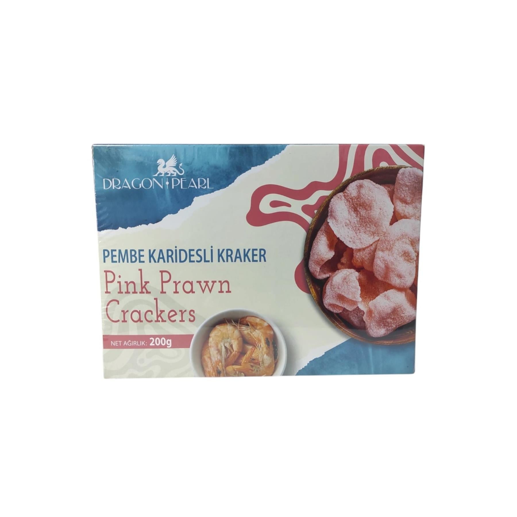 Dragon Pearl Pembe Karidesli Kraker 200 g