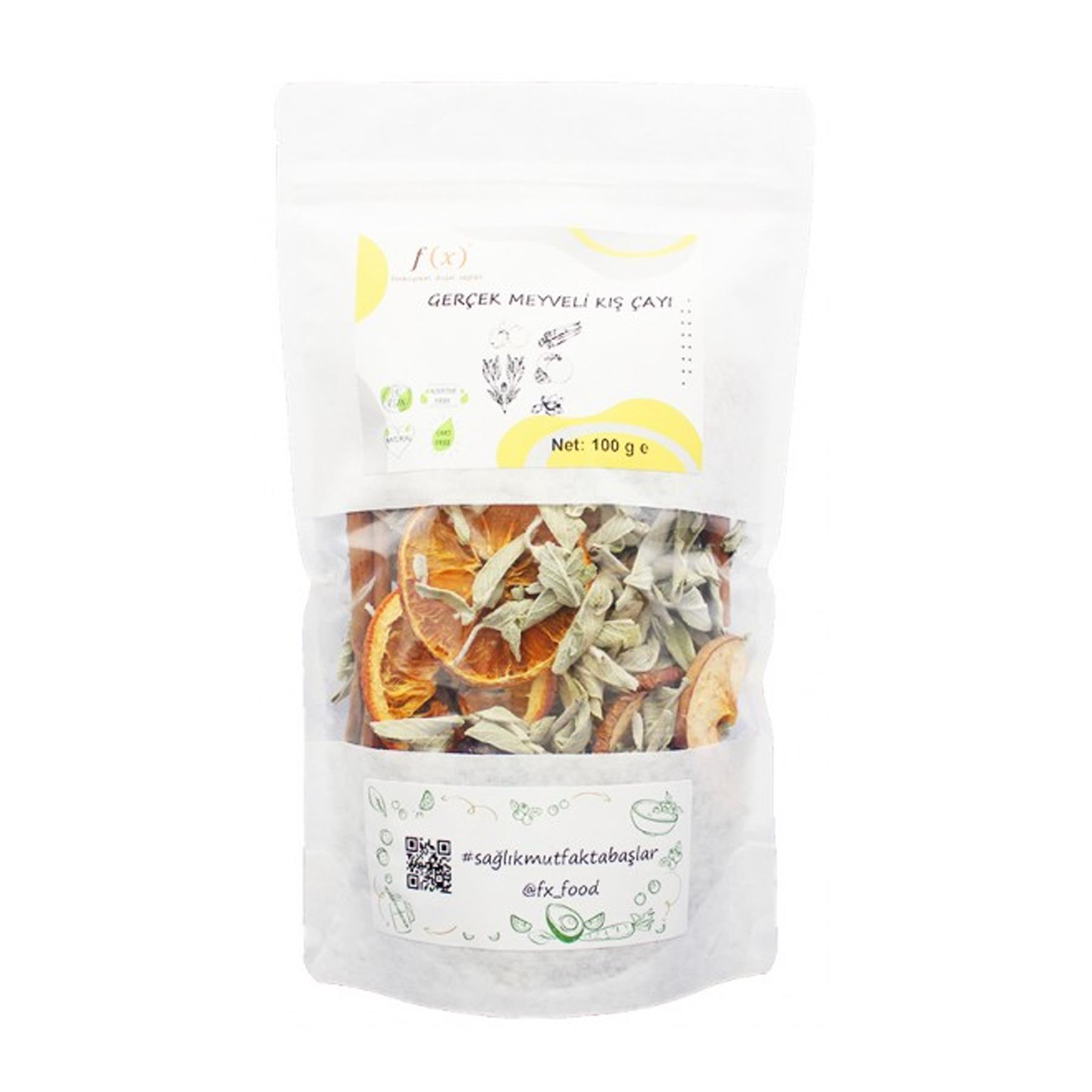 Fx Food Kış Çayı Gerçek Meyveli Kış Çayı 100 g e