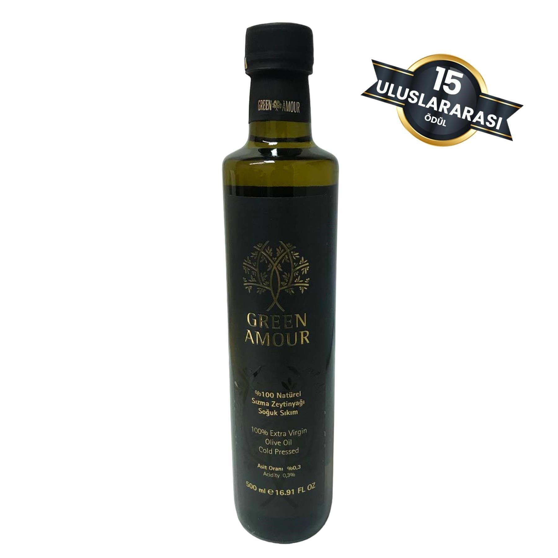 Green Amour Soğuk Sıkım Zeytinyağı 500 ml e