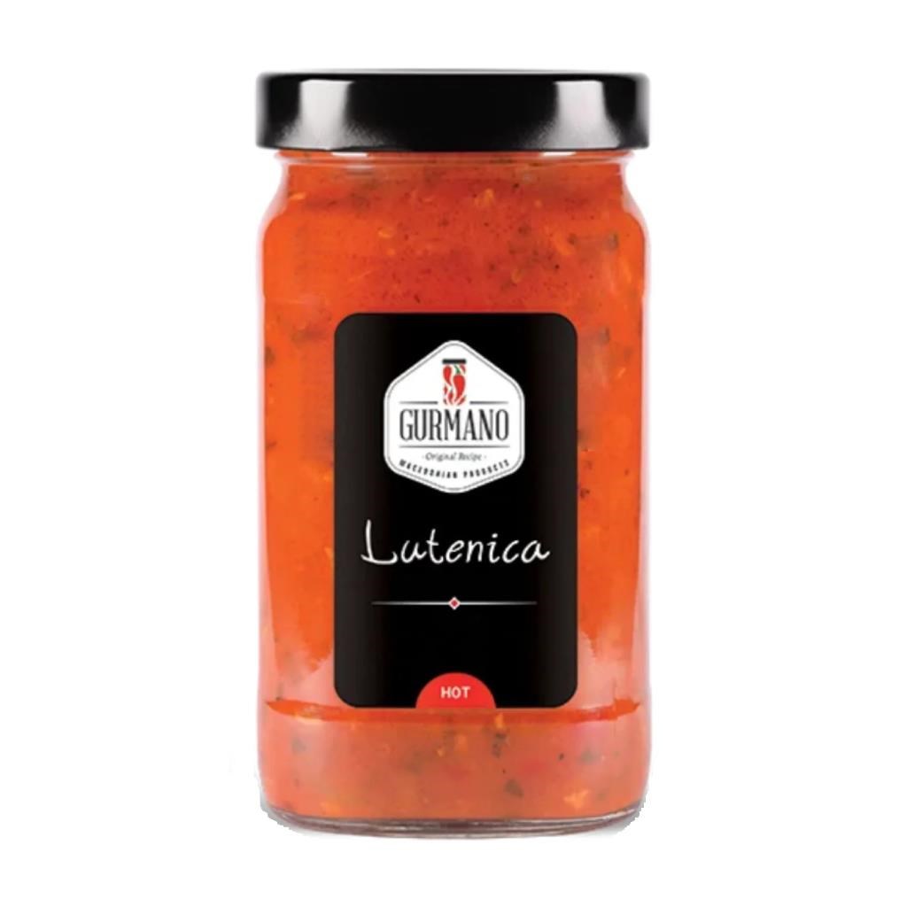 Gurmano Lutenica Acılı 490 gr