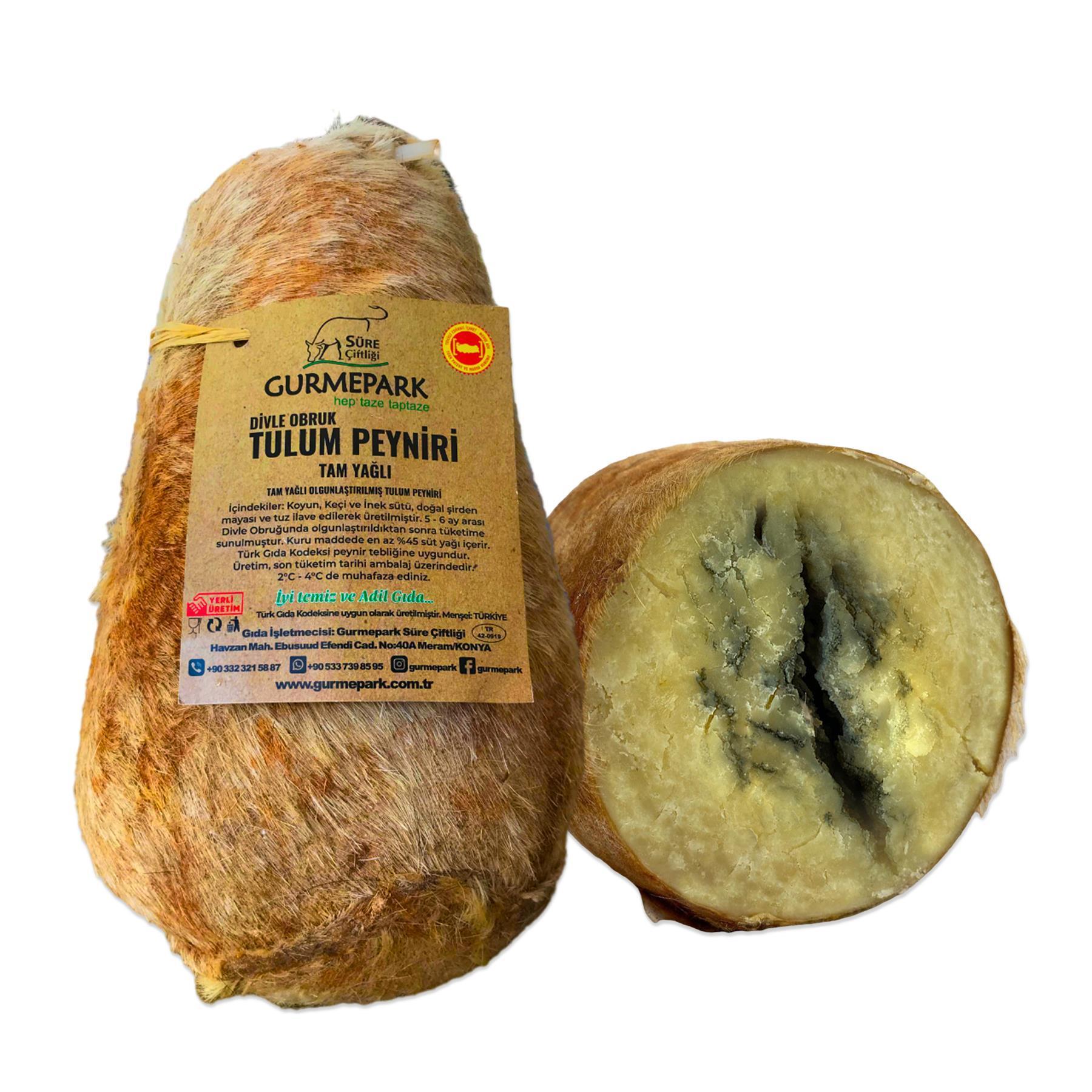 Gurmepark Karaman Divle Obruk (Küflü) Tulum Peyniri 500 g e
