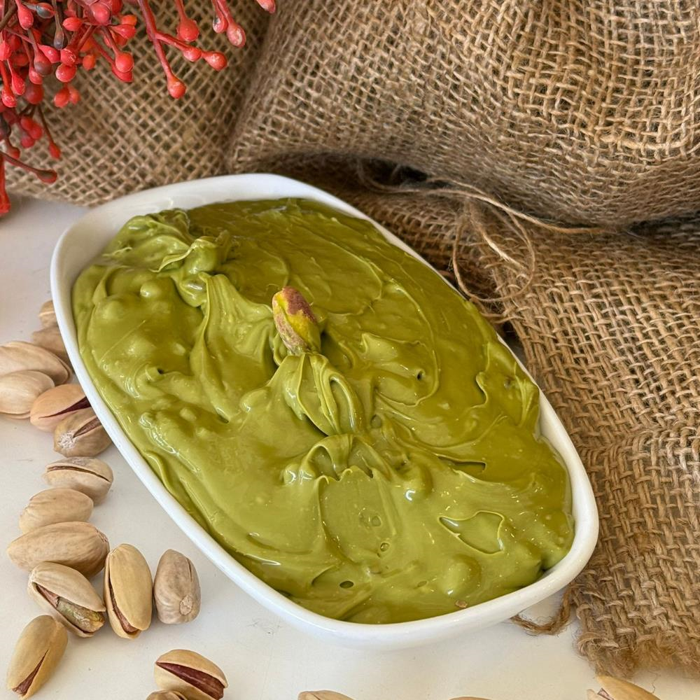 Gurmepark Parçacıklı Antep Fıstığı Ezmesi Dökme 1000 g ℮
