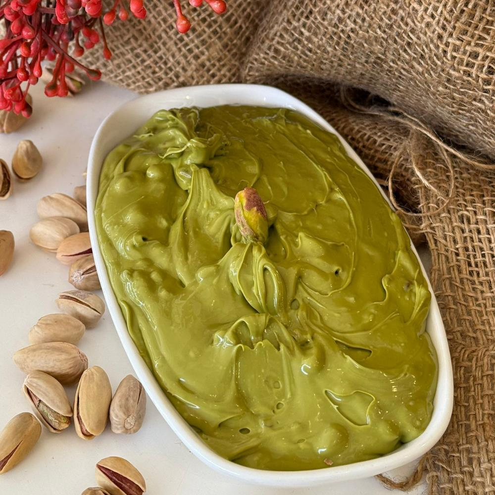 Gurmepark Parçacıklı Antep Fıstığı Ezmesi Dökme 1000 g ℮