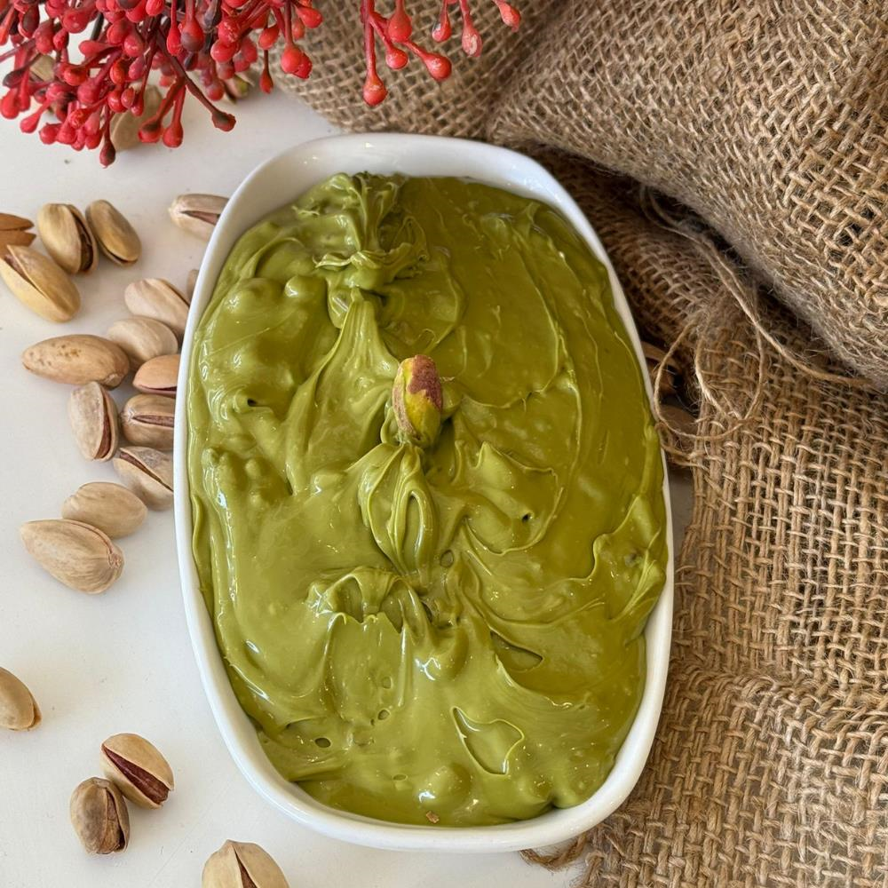 Gurmepark Parçacıklı Antep Fıstığı Ezmesi Dökme 1000 g ℮