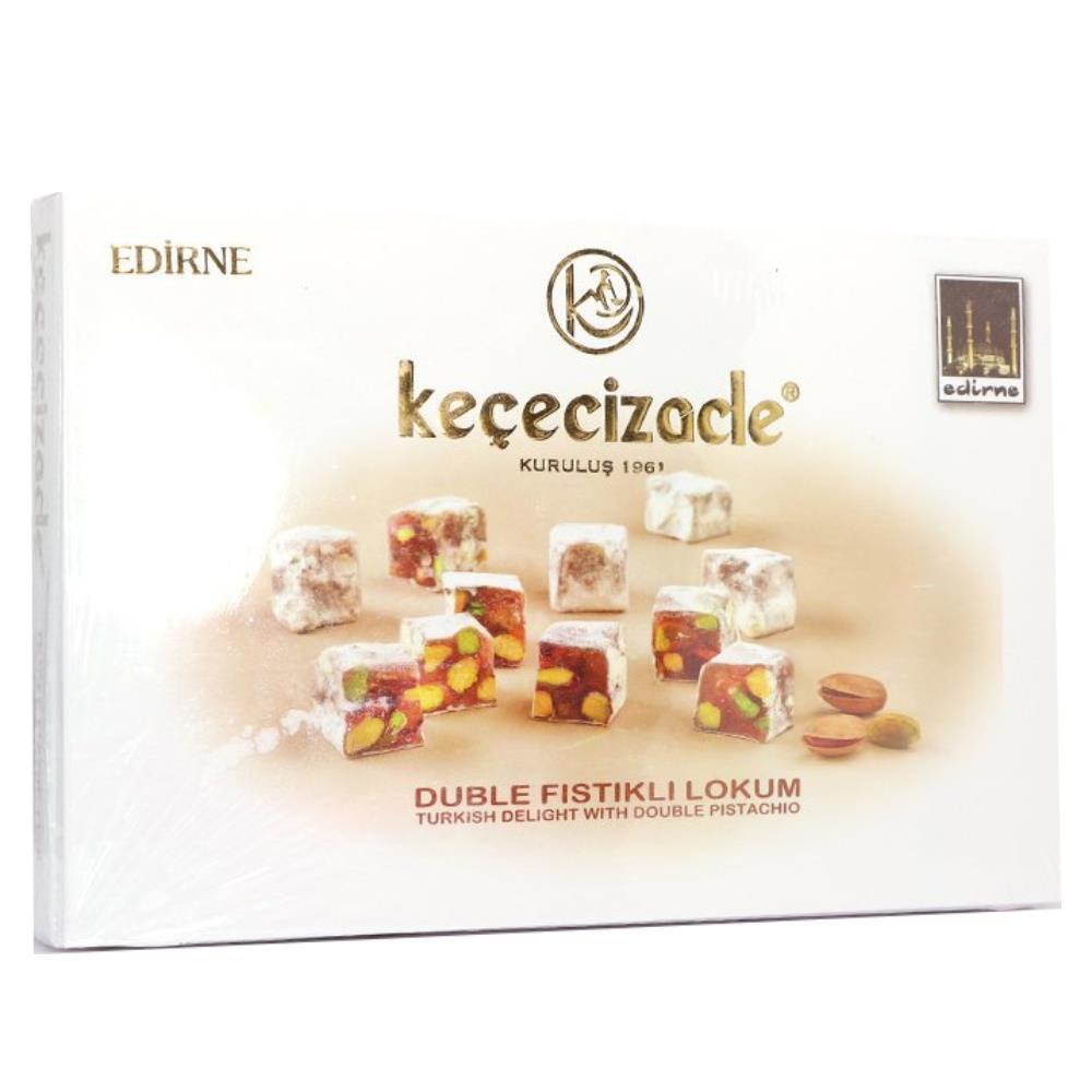Keçecizade Nar Aromalı Duble Fıstıklı Lokum 420 Gr