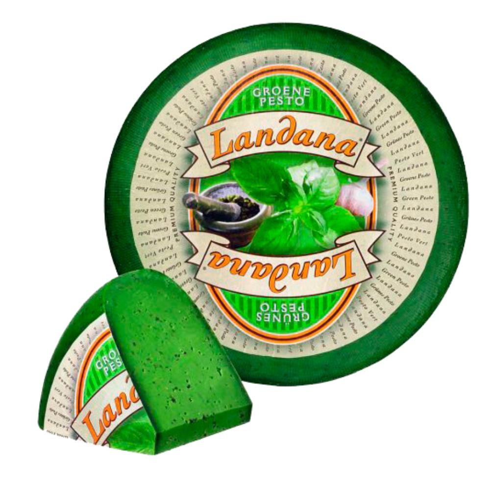 Landana İthal Gouda Peyniri Fesleğenli Gouda Yeşil 250 g e
