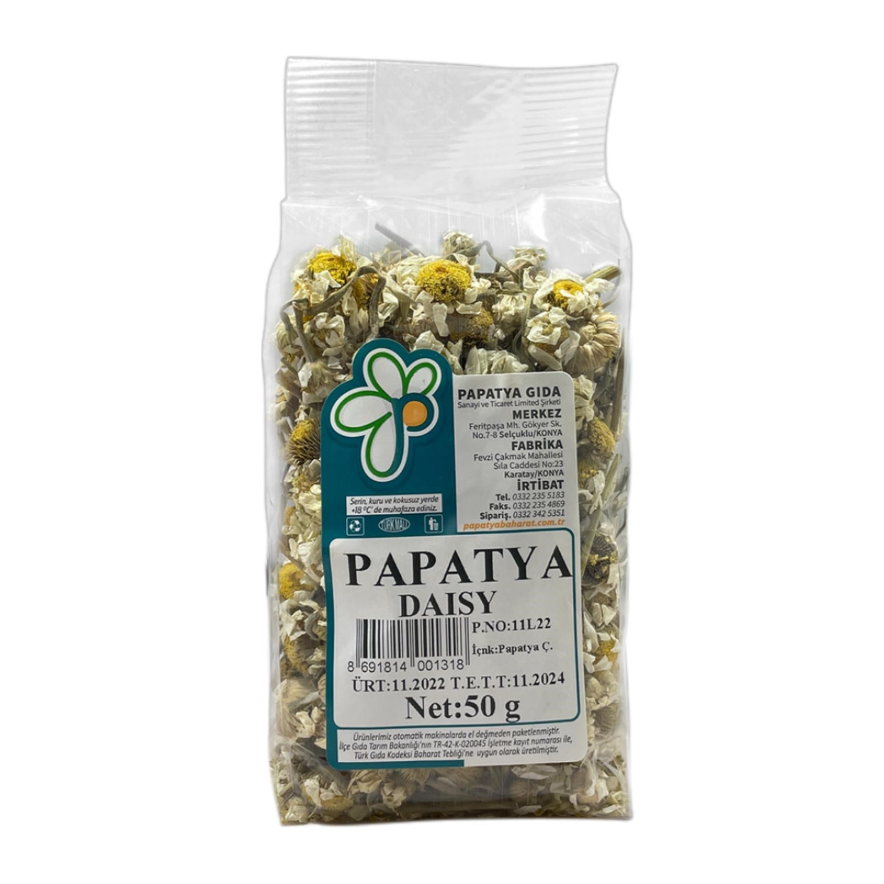 Papatya Gıda Papatya 50 g ℮
