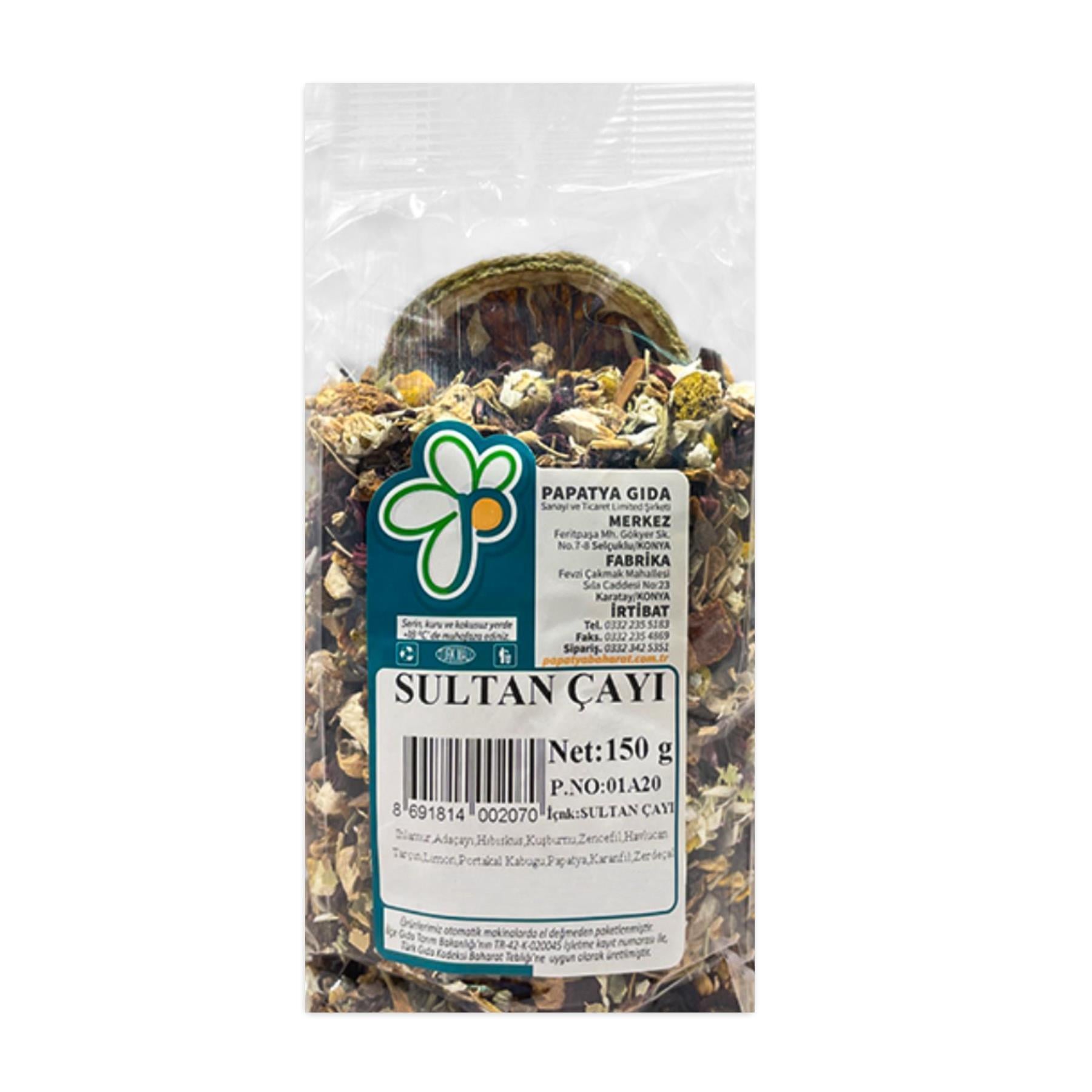 Papatya Gıda Sultan Çayı 150 g ℮