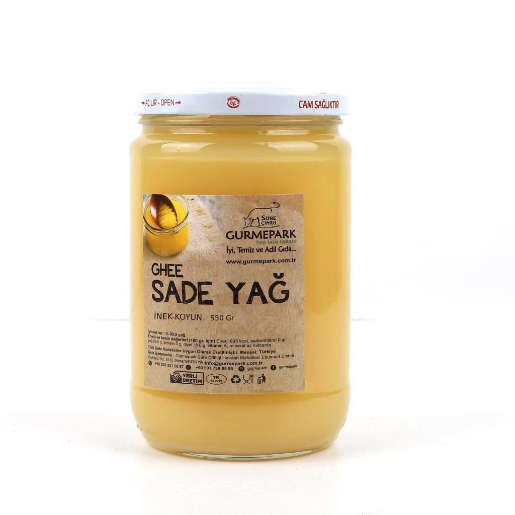 Sade Saf Tereyağ İnek-Koyun Karışık 550 Gr