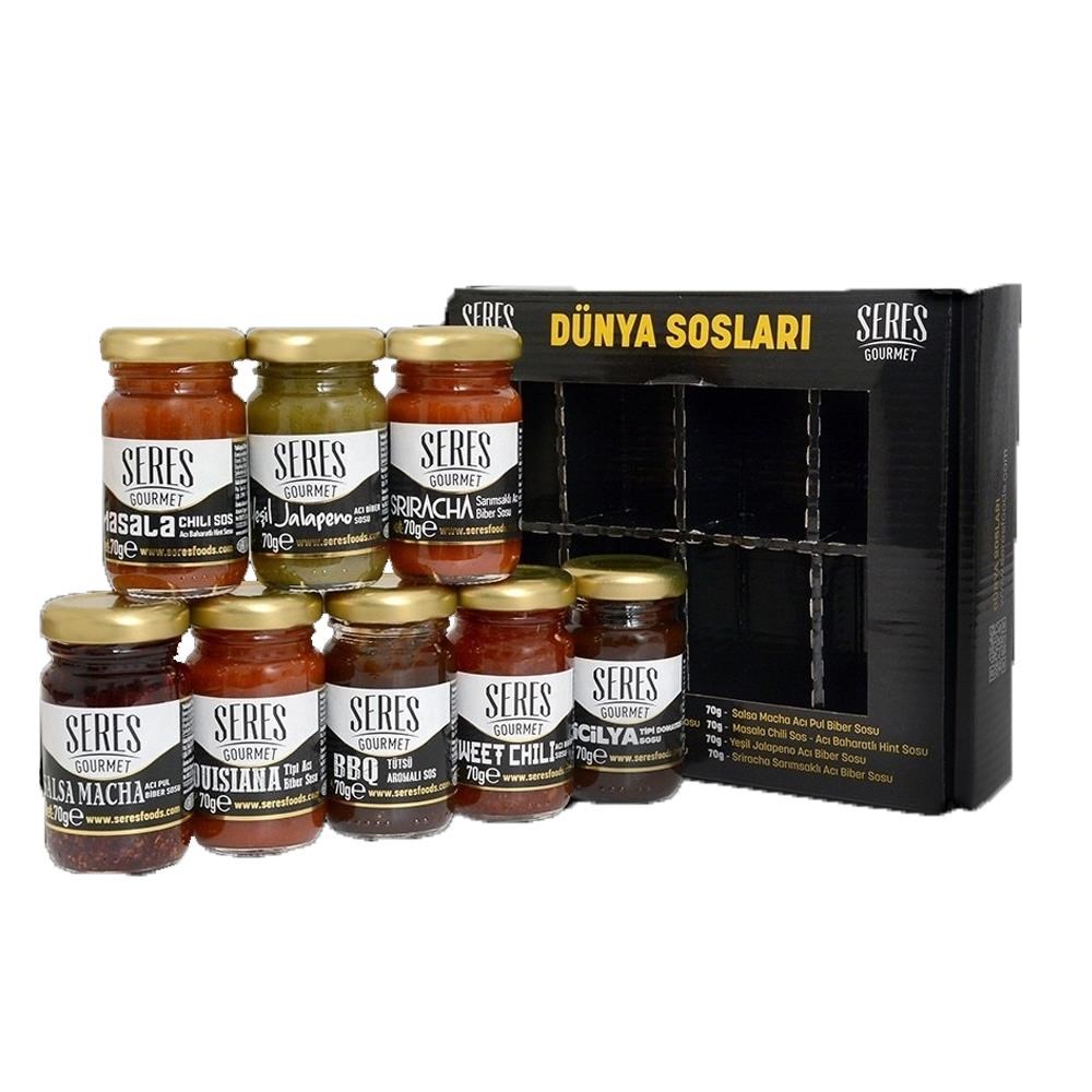 Seres Gourmet Dünya Sosları Set (8x70 g ) _560 g