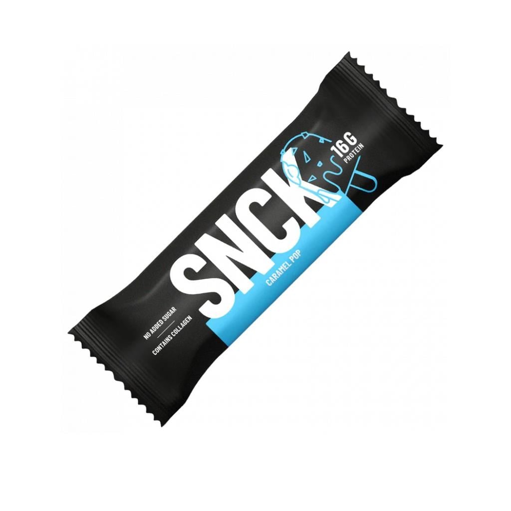 SNCK Caramel Pop Aromalı Protein Bar 55 g e