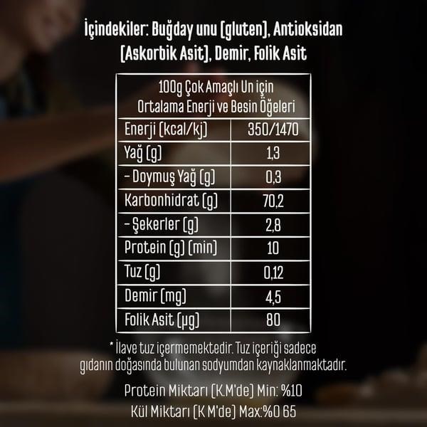 Tellioğlu Çok Amaçlı Un 1000 g e