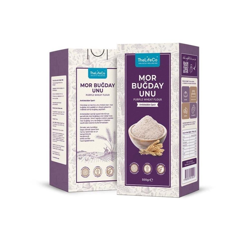 The LifeCo Mor Buğday Unu 500 Gr