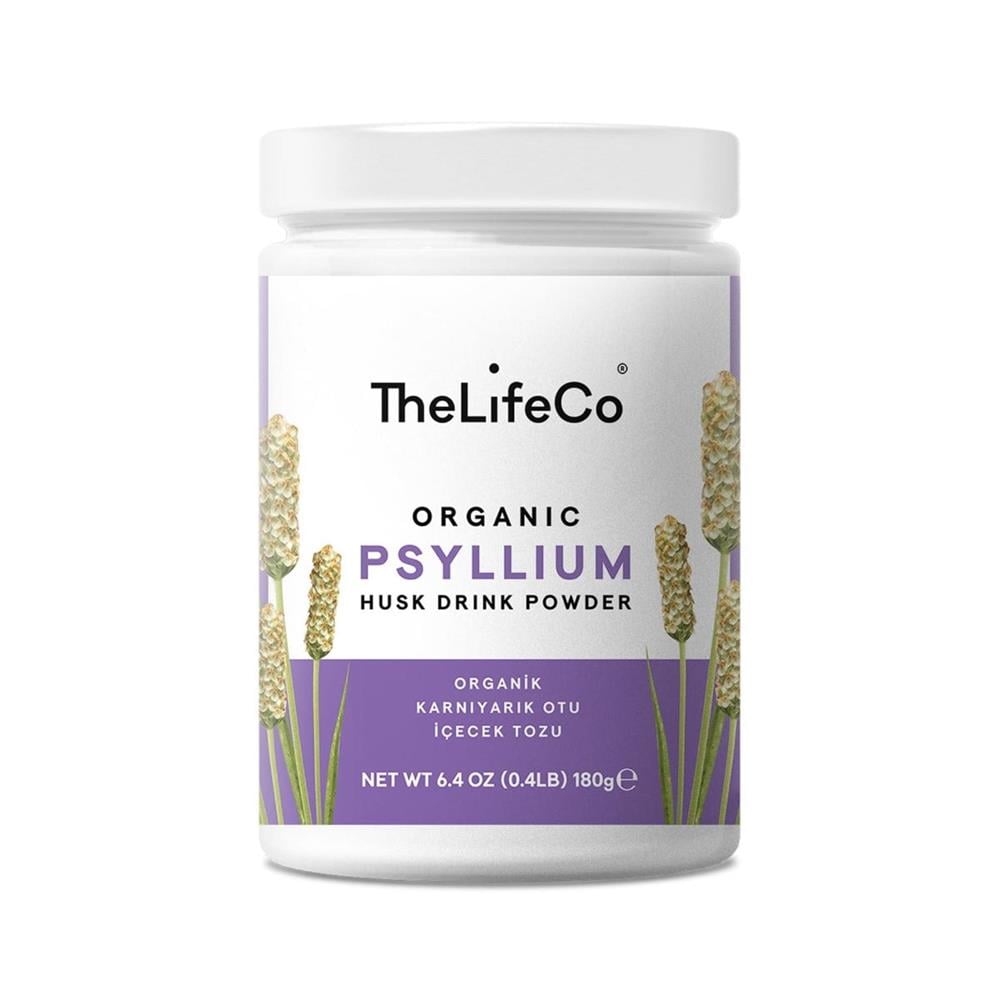 The LifeCo Organik Psyllium (Karnıyarık Otu) Tozu 180 g ℮