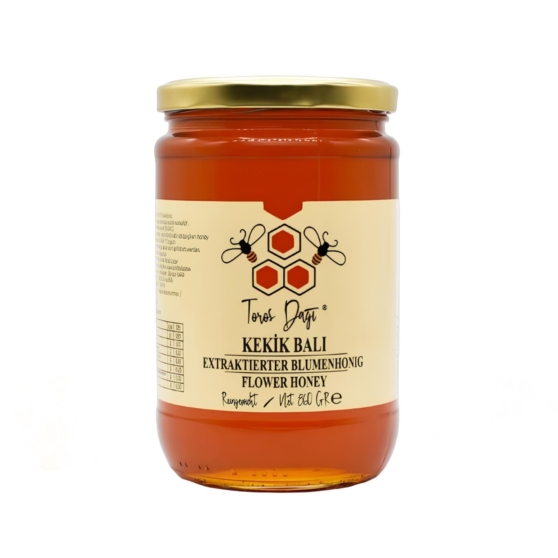 Toros Dağı Kekik Balı Yüksek Prolin Hakiki Bal 860 g ℮