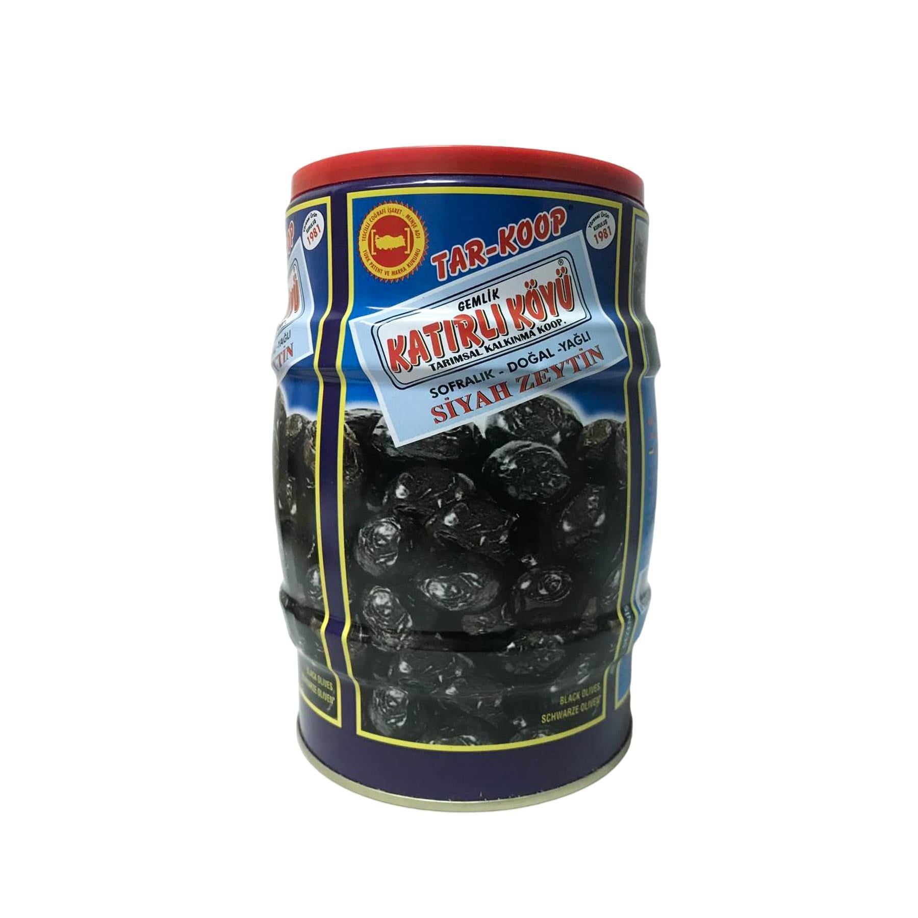 Yöresel Gemlik Katırlı Köyü Siyah Zeytin 1000 g e