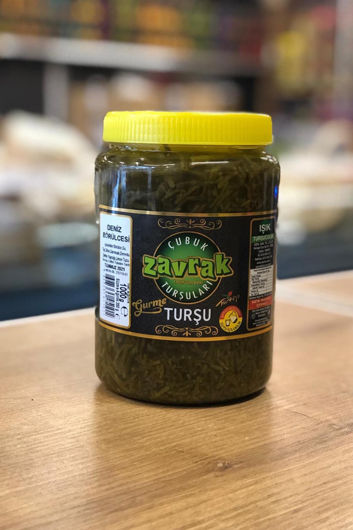 Zavrak Deniz Börülcesi Turşusu 1000 g e
