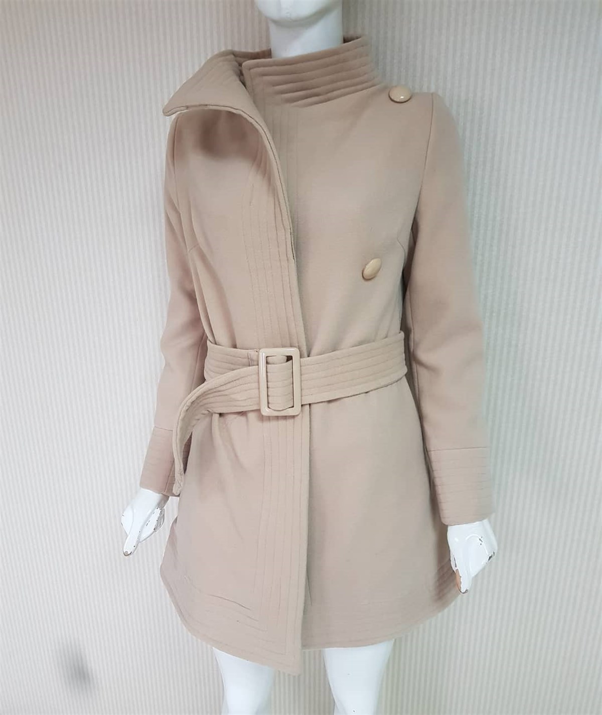 JAPON STYLE CAMEL KAŞE MONT KOREAN STYLE MONT-004