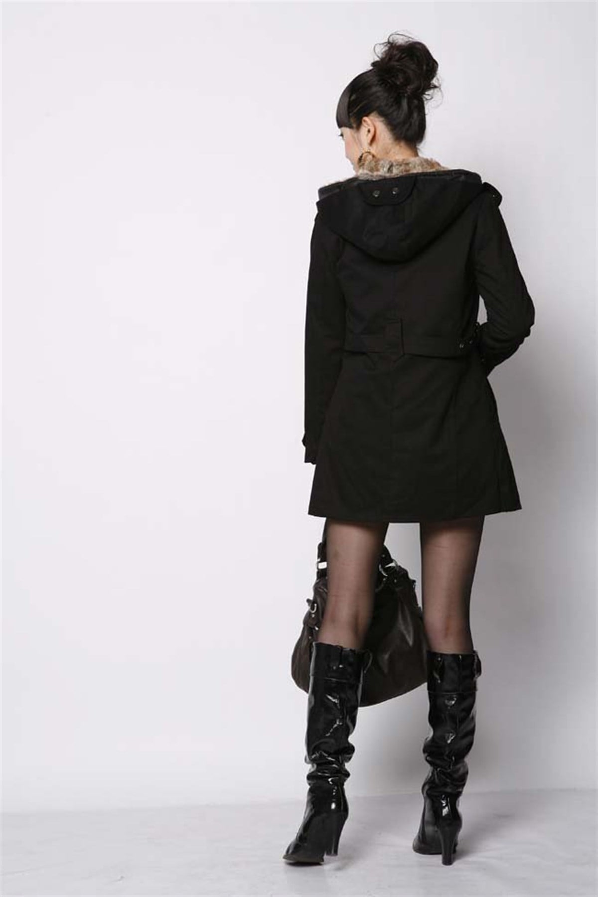 JAPON STYLE İÇ KÜRKÜ ÇIKABİLEN MONT TRENÇKOT KOREAN STYLE MONT-006