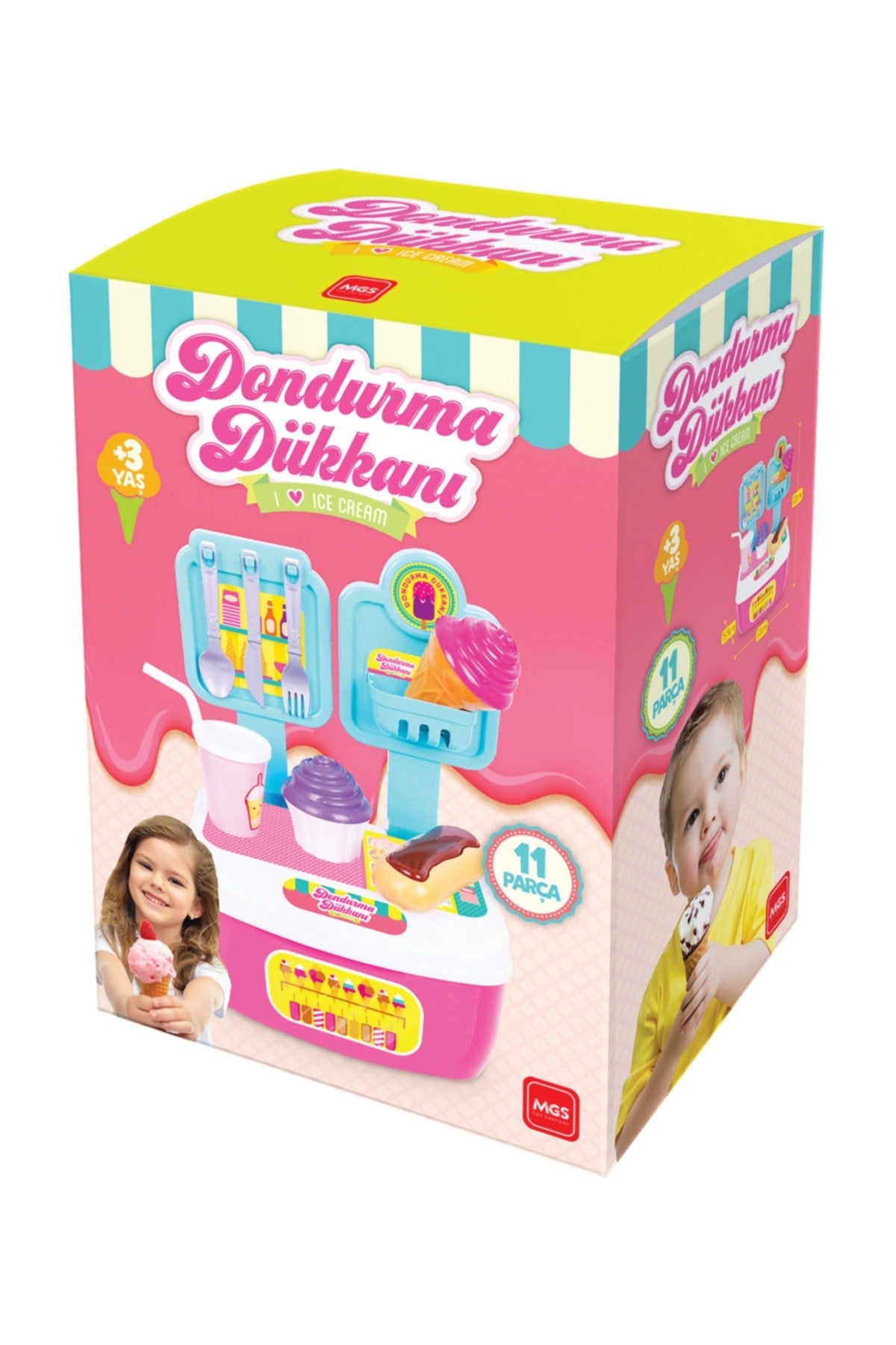 MGS OYUNCAK DONDURMA DÜKKANI SETİEĞİTİCİ ÖĞRETİCİ OYUNCAKLAR