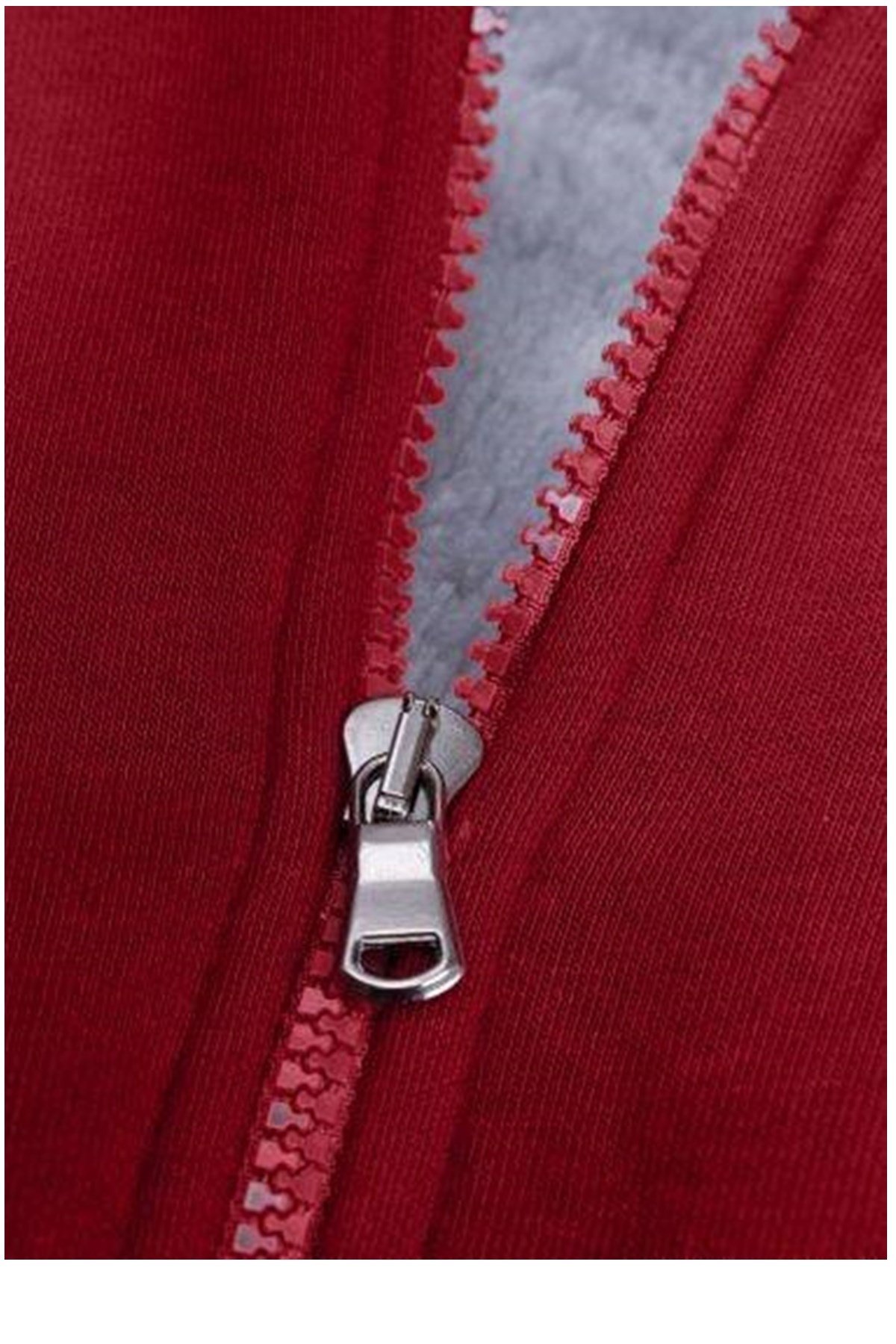 ÜÇİPLİK İÇİ PELUŞ KAPİŞONLU BORDO ERKEK MONT DMN-090-BORDO