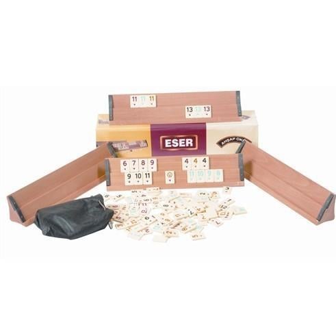 Ağaç Okey Takımı - Kaliteli Ahşap Okey Seti Eser Okey