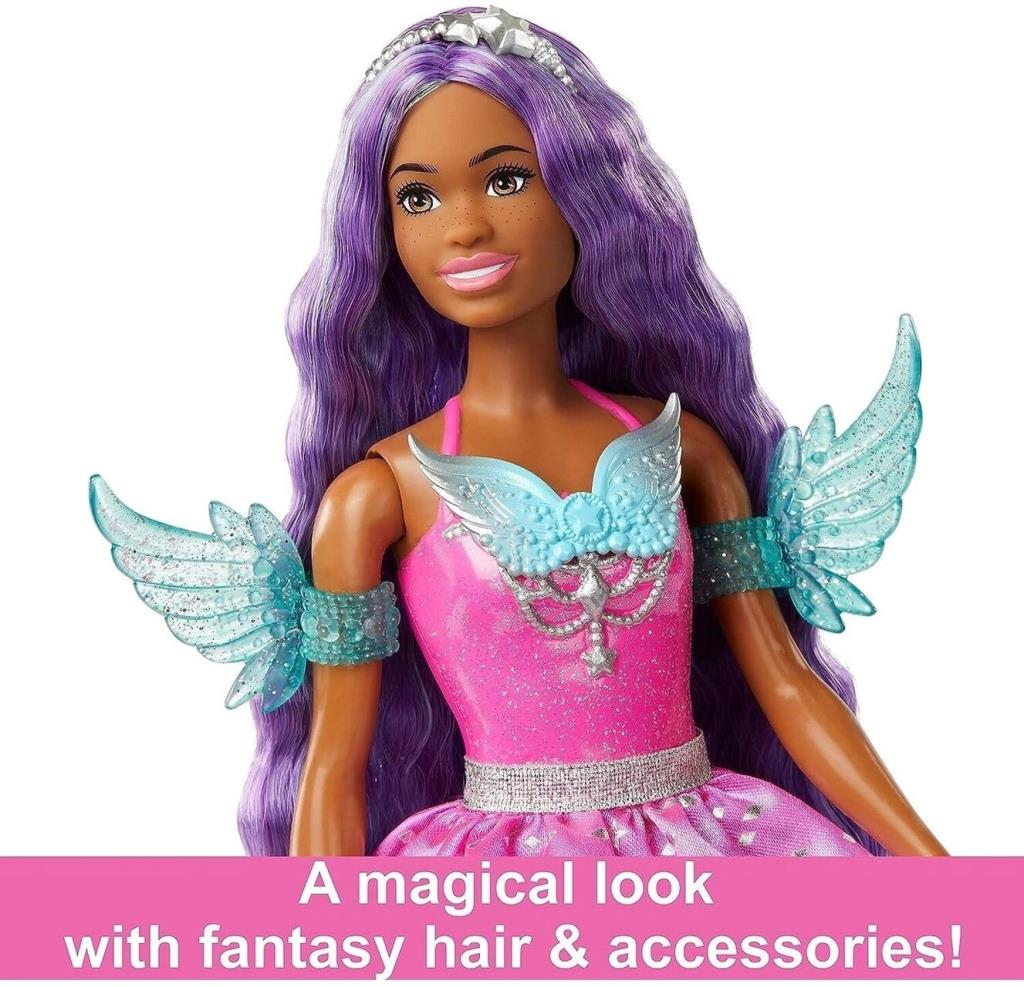 Barbie A Touch Of Magic Bebek Esmer HLC31 HLC33 Lisanslı Ürün 