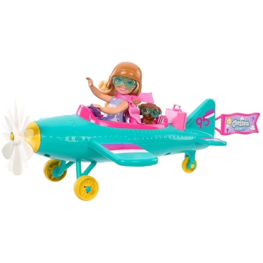 Barbie Chelsea'nin Pervaneli Mini Uçağı HTK38 Lisanslı Ürün