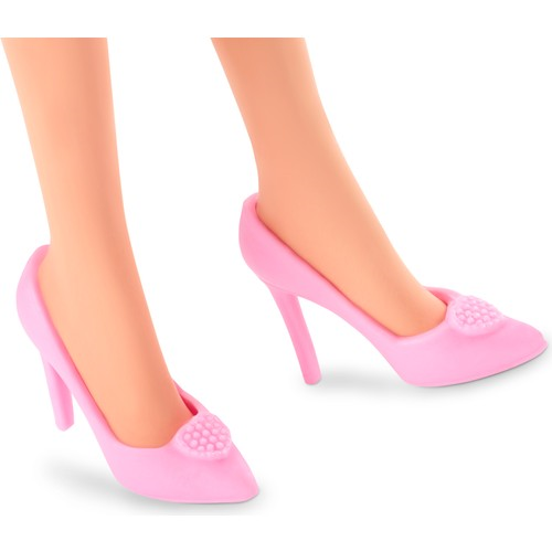 Barbie The Movie - Barbie Pembe Elbiseli Bebek HPJ96 Lisanslı Ürün