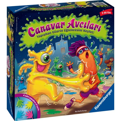 Canavar Avcıları Ravensburger 214327 Lisanslı Ürün