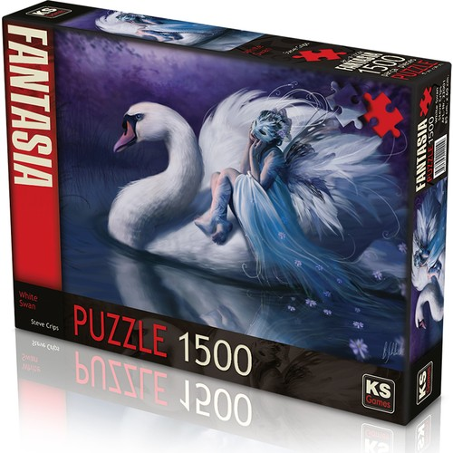 KS Games 1500 Parça Puzzle White Swan Lisanslı Ürün