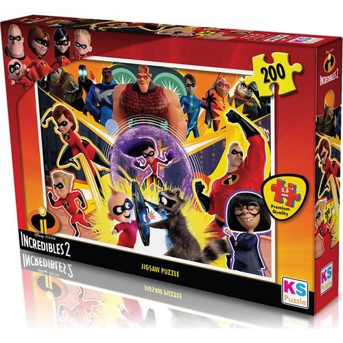 KS Games Incredibles 2 Puzzle 200 Parça