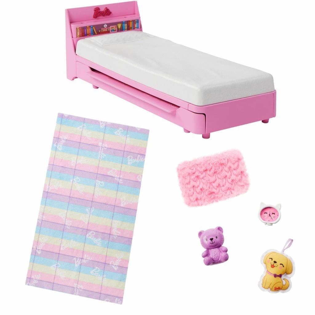 My First Barbie Barbie'nin Yatağı HMM64 Lisanslı Ürün