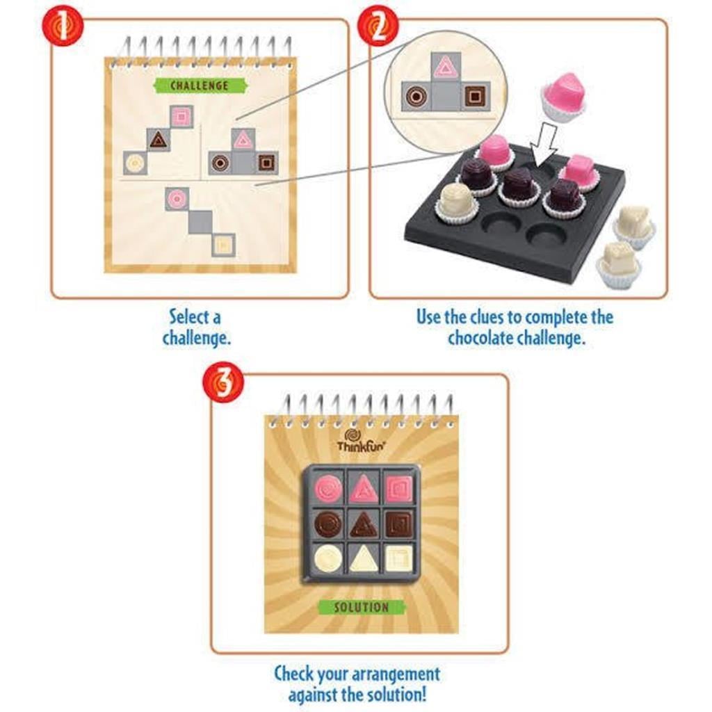 Think Fun Chocolate Fix 76330- Eğlenceli  Kutu Oyunu 