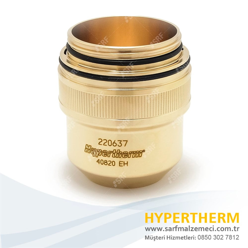Orijinal Hypertherm® 220637 Shield Cap 200A-400A