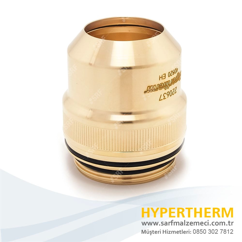 Orijinal Hypertherm® 220637 Shield Cap 200A-400A
