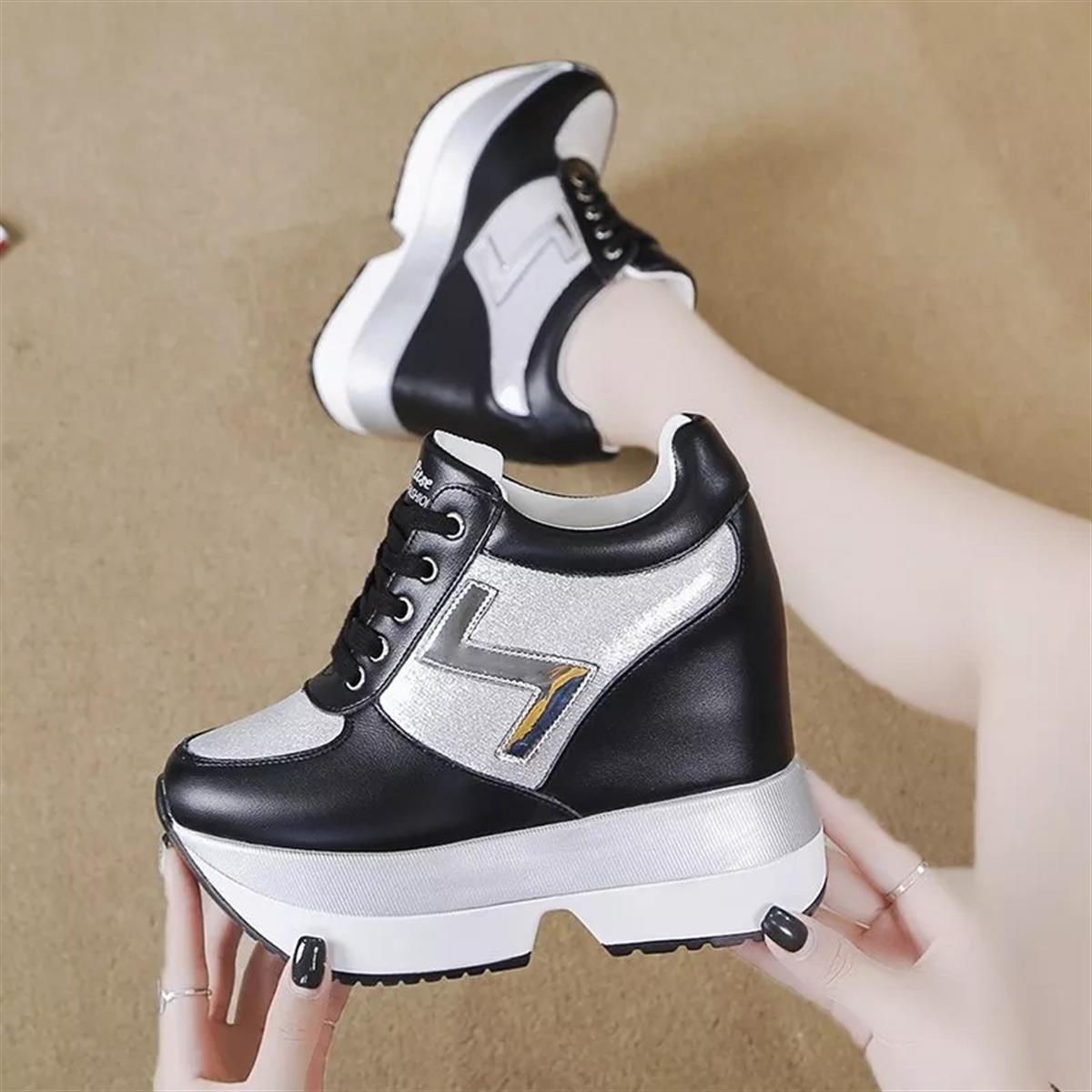 Gizli Topuk Spor Ayakkabı 12 cm