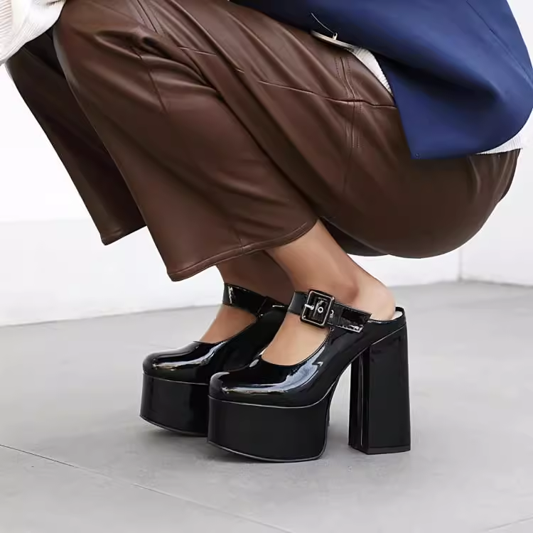 Platform Topuklu Terlik