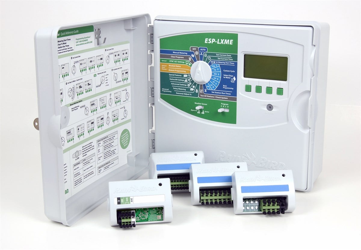 RAINBIRD ESP-LXME KONTOROL ÜNİTESİ AKILLI AKIŞ MODÜLÜ İÇEREN 12 İSTASYONLU MODÜLER KONTROL ÜNİTESİ