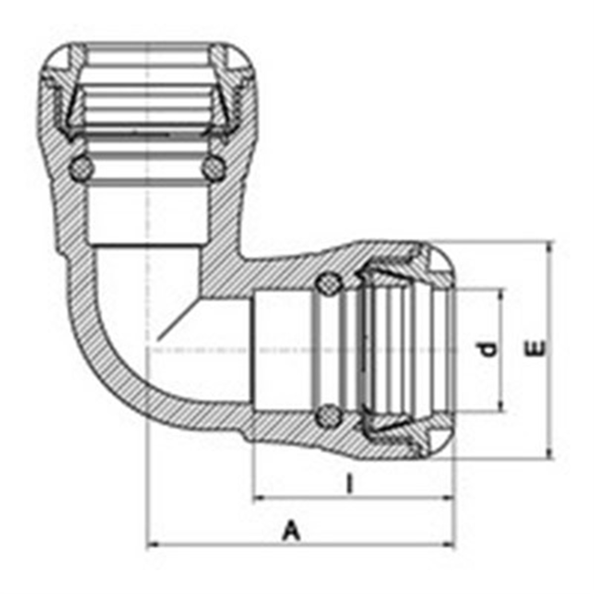 SERİ 1 DİRSEK 90°