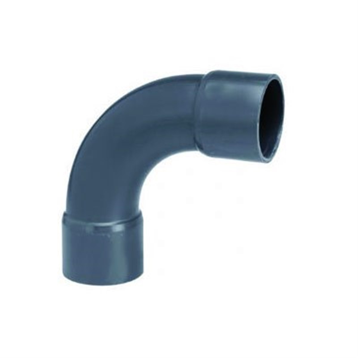 UH-PVC YAPIŞTIRMA MUFLU 90° DİRSEK (GENİŞ AÇILI)