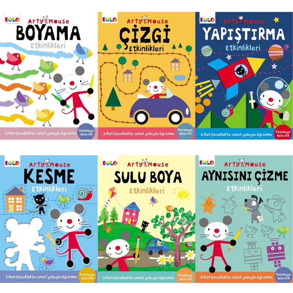 ARTY MOUSE - EOLO ETKİNLİK KİTAPLARI SETİ