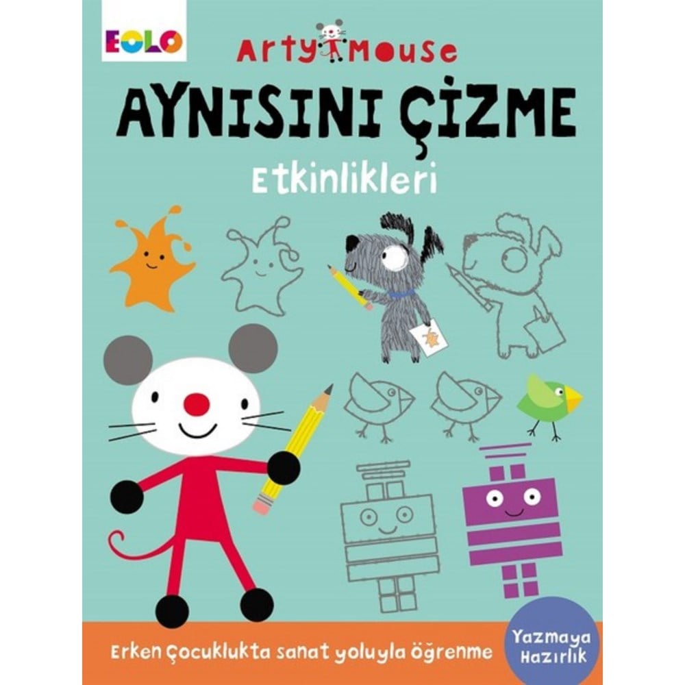 Aynısını Çizme Etkinlikleri-Arty Mouse
