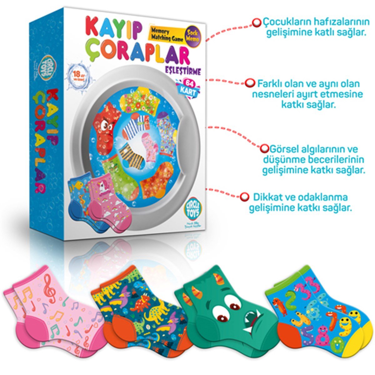 Circle Toys - Kayıp Çoraplar