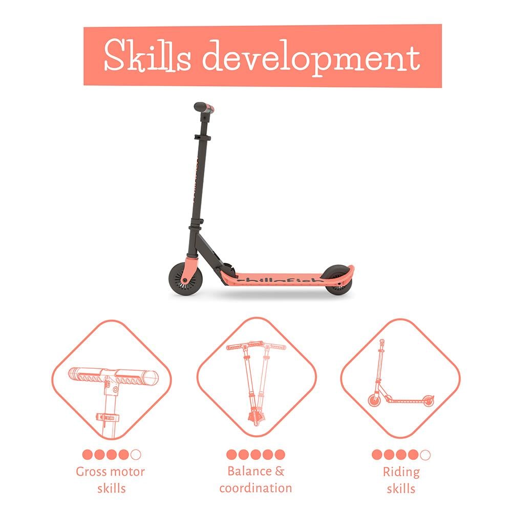 Flexxi - Katlanabilir 2 Tekerlekli Scooter - Flamingo