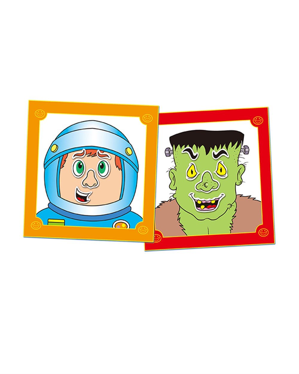 GALT ÇIKARTMA KİTABI KOMİK SURATLAR (Funny Faces Sticker Book)