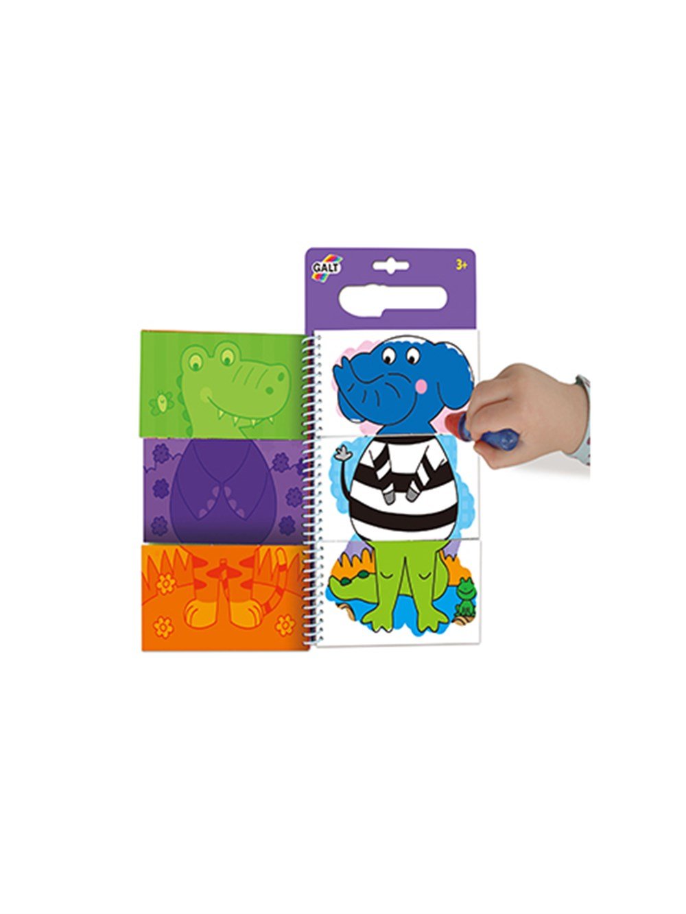 GALT SİHİRLİ KİTAP ORMAN (Water Magic Flip Book Jungle)