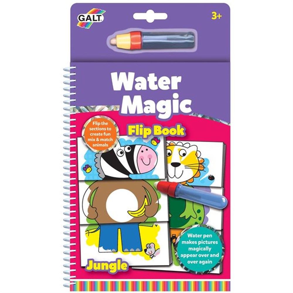 GALT SİHİRLİ KİTAP ORMAN (Water Magic Flip Book Jungle)