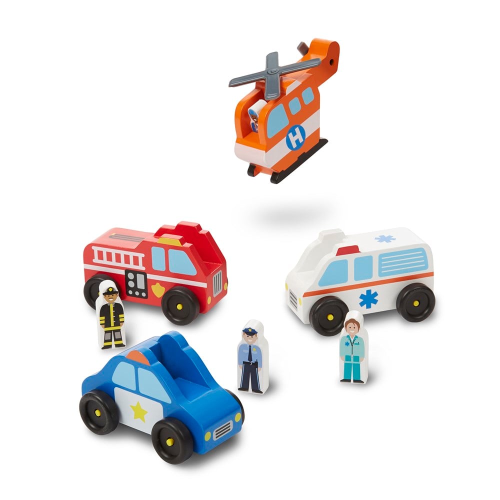 Melissa and Doug AHŞAP ACİL YARDIM ARAÇLARI